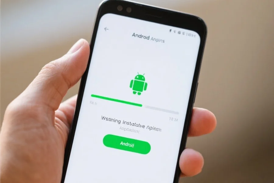 安卓手机正在安装喜乐App